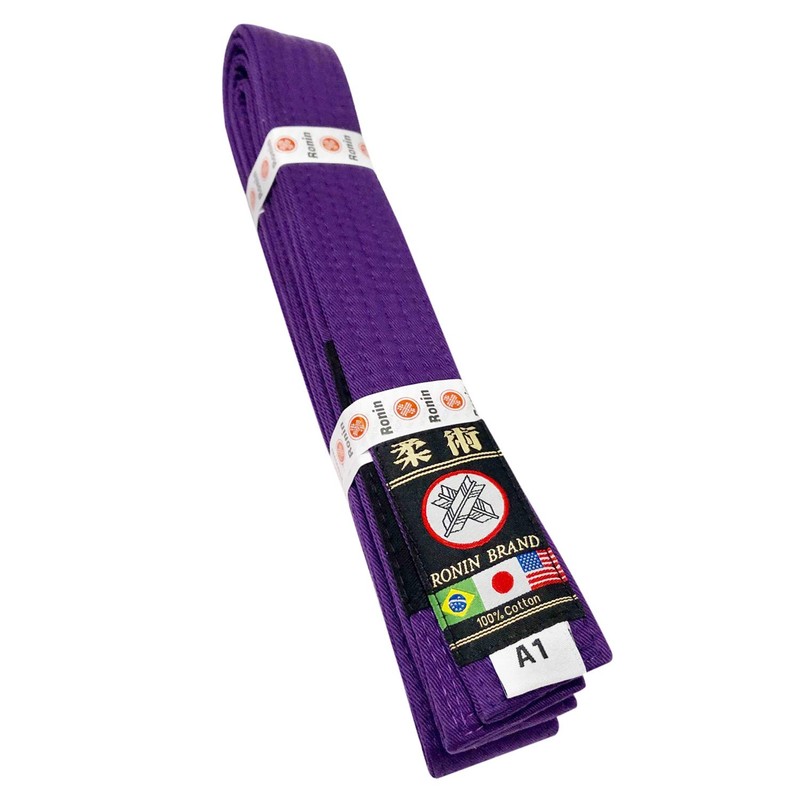 Ronin Brand BJJ Cinturón para entrenamiento de artes marciales de