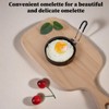 Acpetdr 2pcs Egg Ring, Mould Egg Ring, Stainless Steel Egg