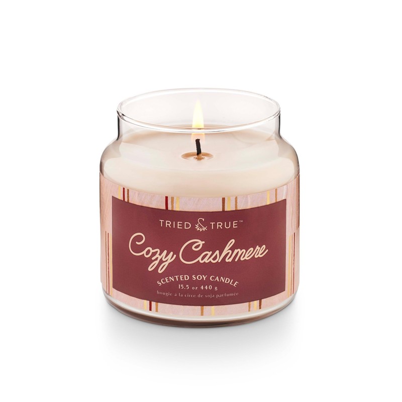 Tried & True Large Jar, Cozy Cashmere