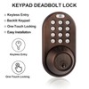 Keyless Entry Door Lock with 2 Lever Handles, Digital Keypad