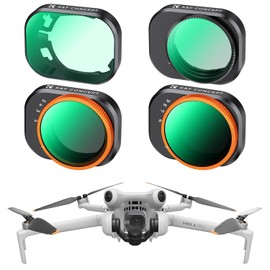 K&F Concept UV CPL ND2-32 ND32-512 Kit Compatible with DJI Mini 4 Pro