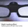 Hands Free Magnifying Glasses 250D 2 LED Ergonomic Design Acrylic