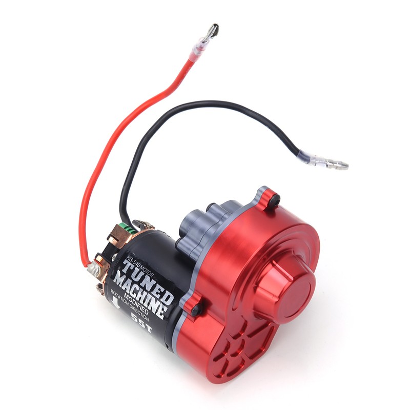Metal Full Gearbox with 540 Motor 55T Fit for Axial
