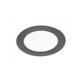 GTV Lighting Oris Plus LED Downlight 13 W Black 3000 K 1020 lm AC220-240 V Built-in IP20 120°