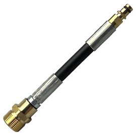 Quick-Click Quick Connect Adaptor Suitable for High Pressure Hoses with M22 x 1.5 Male Thread for Kärcher, Kränzle, Workzone etc.