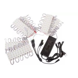 LEDUPDATES 30FT BRIGHTEST STOREFRONT LED LIGHT WHITE 5630 + UL Listed POWER SUPPLY