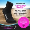 BPS 'Feet First' Water Socks (Black with Rubber Grip Soles,
