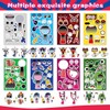 Sprunki Make Your Own Face Stickers for Kids - 24
