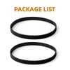 JEDELEOS Replacement Belts for Miele Vacuum, Fit Model SEB213, SEB217