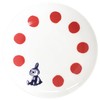 World Create Moomin Small Plate, Little My Red Dot Series