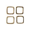Bloomingville AH0684 Tableware, Set of 4, Brass