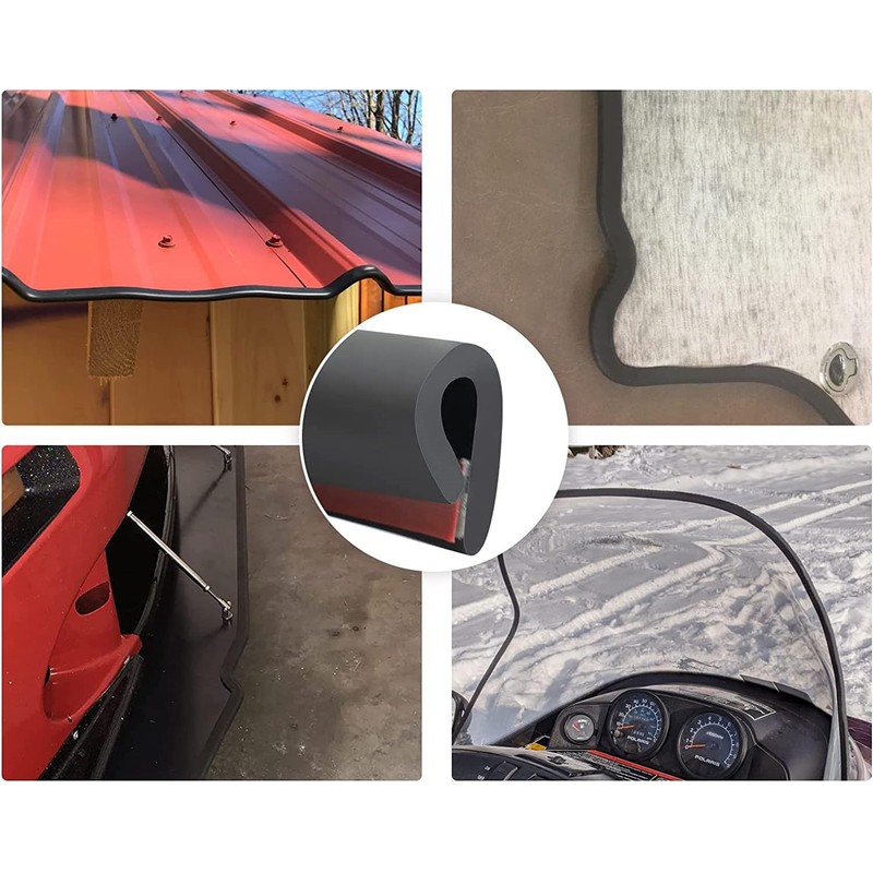 Tuokay 32.8ft 10m TPO Rubber Car Door Protectors, Edge Protection