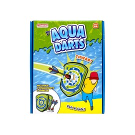 COMANSI - Aqua Darts Water Feature with 2 Darts + 2 Plates Easy and Safe to Use Indoor and Outdoor (4)