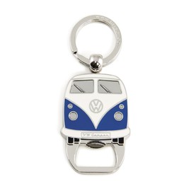 BRISA VW Collection - Volkswagen Bus T1 Camper Van Key Ring Bottle Opener (Blue)