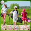 Tioncy 24 Pcs Golf Party Favor Bags with Pink Bow