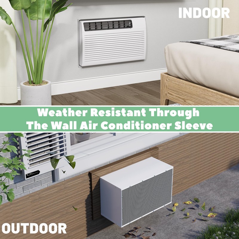 Memrita Through The Wall Air Conditioner Sleeve for 26 Inch