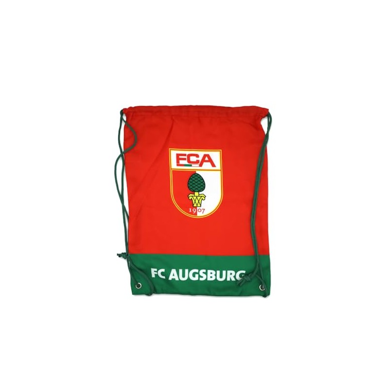 FC Augsburg FCA Gym Bag Sports Bag Sports Bag, red