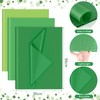 PLULON 60 Sheets Green Tissue Paper Bulk, Green Tissue Paper