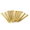 100Pcs Brass Wall Pins, Round Head Brass Brad Nails for