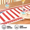Folkulture Fourth of July Table Runner 90 Inches Long for