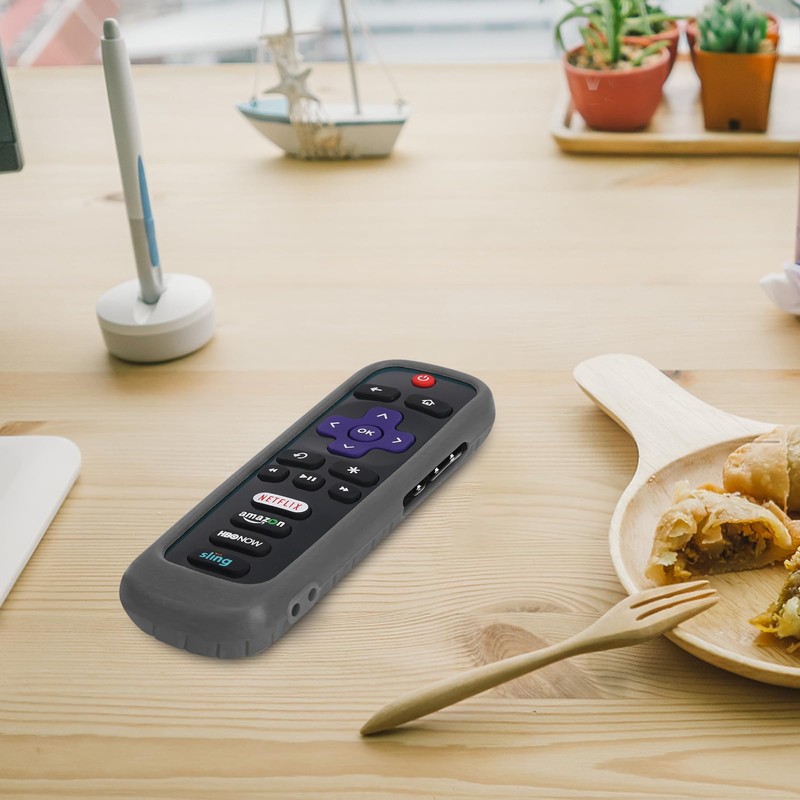 Remote Case for Roku, Battery Cover for TCL Smart TV