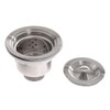 Drain Fitting for Stainless Steel Sinks with Diameter 85 mm