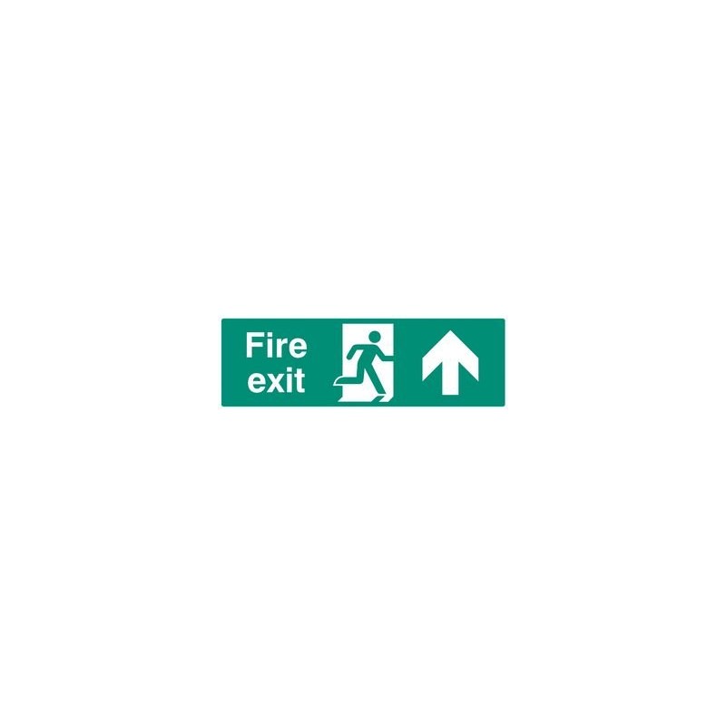 Sign, Fire Exit Straight ON, RP, Signs Personal Protection, Site