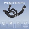 JDMON Engine Radiator Bypass Hose Outlet Compatible with Jeep Compass