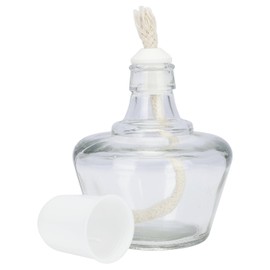Labasics Alcohol Lamp, Classic Style Glass Bunsen Burners Lab Heating Equipment for Low Temperature Heating in Laboratories, No Alcohol Included, 150 ml
