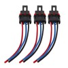 6Pcs Pulse Power Plug Pigtail Connector Harness Replacement for Polaris