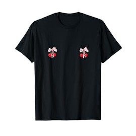 Coquette Bows with cherries Cute Coquette girl clothes T-Shirt