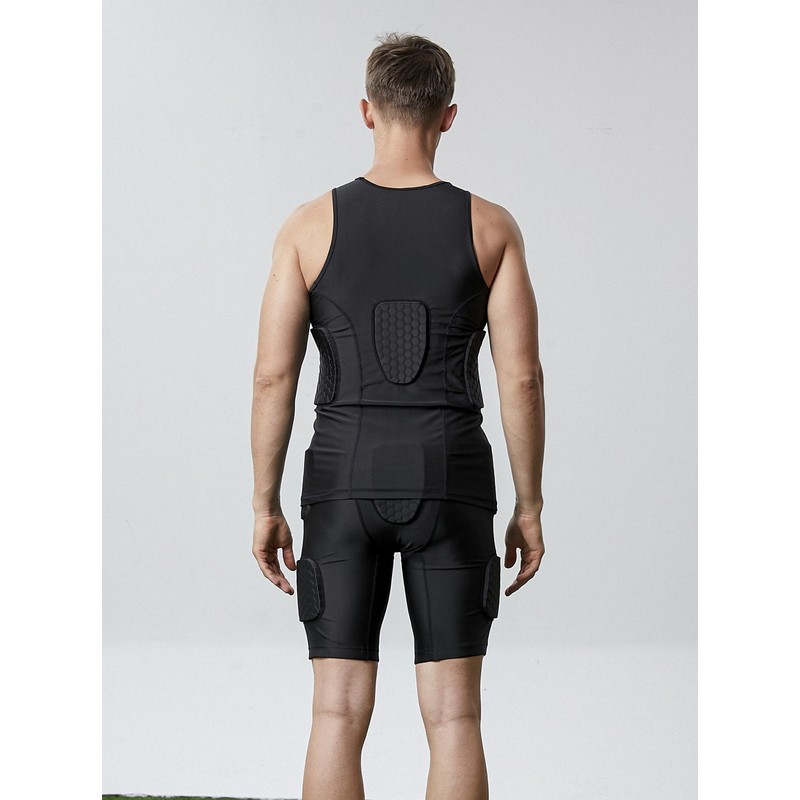 Padded Shorts for Men, Butt Pads for Skating, Compression Shorts