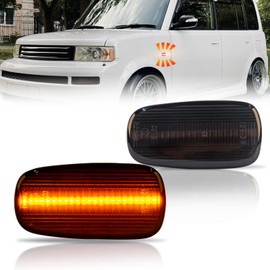 POPMOTORZ Prius NHW20 LED Side Marker Side Turn Signal Lamp Turn Light Kruger Wish Altezza Crown Comfort Isis RAV4 Flashing Type Anti-Hifra Smoke Lens