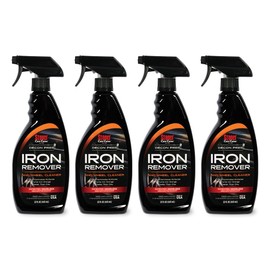 Stoner Car Care 92104-4PK Iron Remover and Wheel Cleaner Odorless Decontaminant, Fast Removal of Brake Dust, Fallout, and Rust On Wheels, Tires, Exterior, and More, With Indicator, 22 Fl Oz, Pack of 4