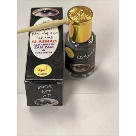 AL ATHMAD ZAMZAM ROSE WATER AL ATHMAD ASMAD Natural BLACK Surma Kohl Kajal Eyeliner Powder