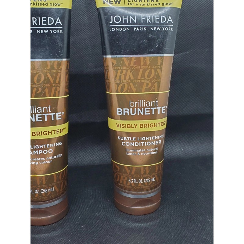 JOHN FRIEDA Lot Of 2 John Frieda Brilliant Brunette Shampoo