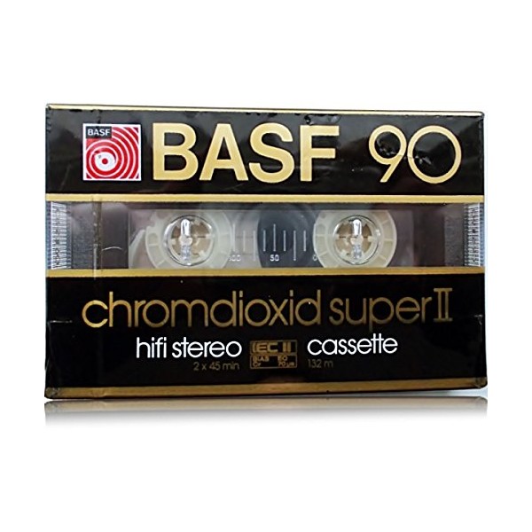 BASF 90 Minute IEC II Chrome Dioxide Super II 1984