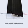 Surprecision Aluminum Floor Transition Threshold Strip Length 1200mm/47.2inch Heavy Duty