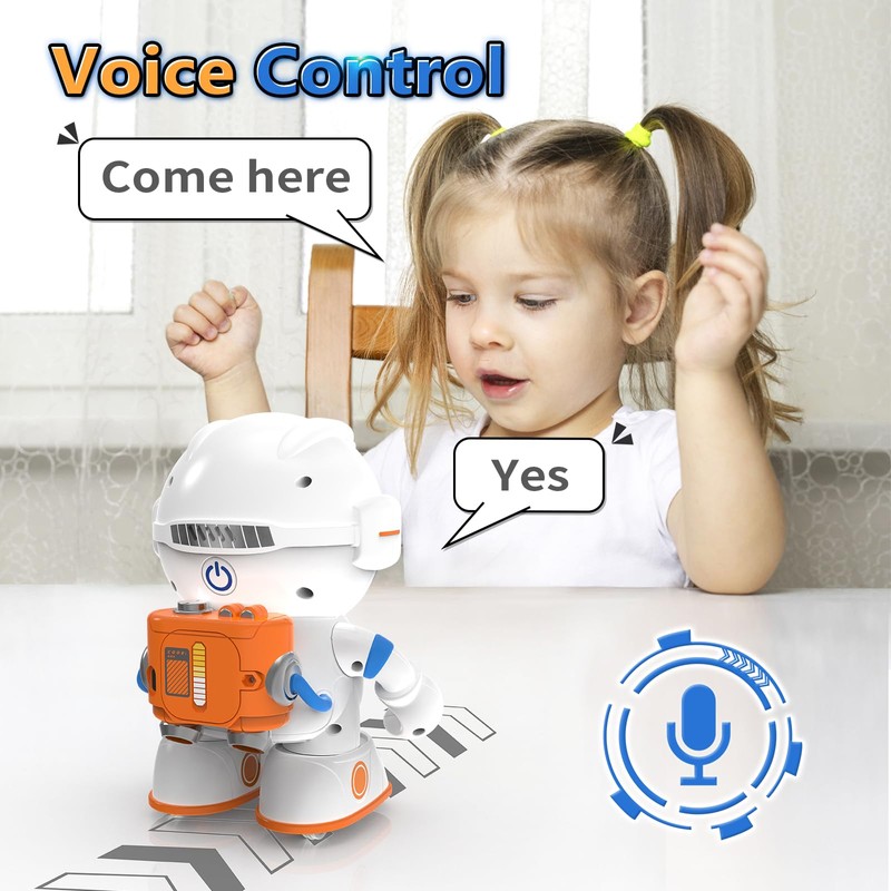 KaeKid Astronaut Robots for Kids, Interactive Smart Robotic with Touch