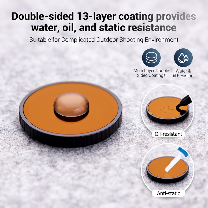 JJC 4-Pack ND CPL Filter Kit for DJI Osmo Action