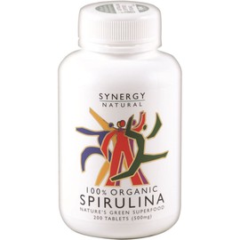 Synergy Organic Spirulina 500mg 200 Tablets