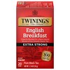 Twinings English Breakfast Extra Strong Black Tea Individually Wrapped Bags,
