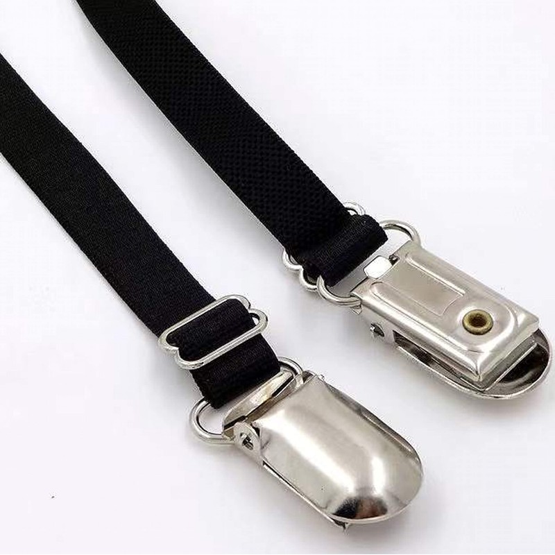 Mens Shirt Stays Stay Garter Style - 1 pair (2