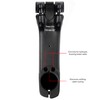 Deda Sboxdcr-pob130 ATTACCHI Unisex Adulto, Nero, 130mm