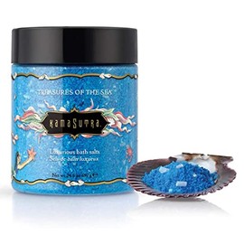 Kama Sutra Treasures of The Sea Ocean Blu 24.5 oz with Skin Softening and Nourishing Minerals