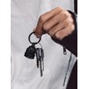 Bandmax Keyring Motorcycle Bell Stainless Steel Motorcycle Bell Keyring Viking