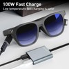 RichLuck AR Smart Glasses 2 en 1 Adaptador USB-C, Adecuado
