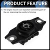 INFINAUTO Engine Motor Mount, Engine MOUNTING No.68073485AC/68073485AB for Fits for