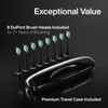 Aquasonic Black Series Ultra Whitening Toothbrush – ADA Accepted Electric