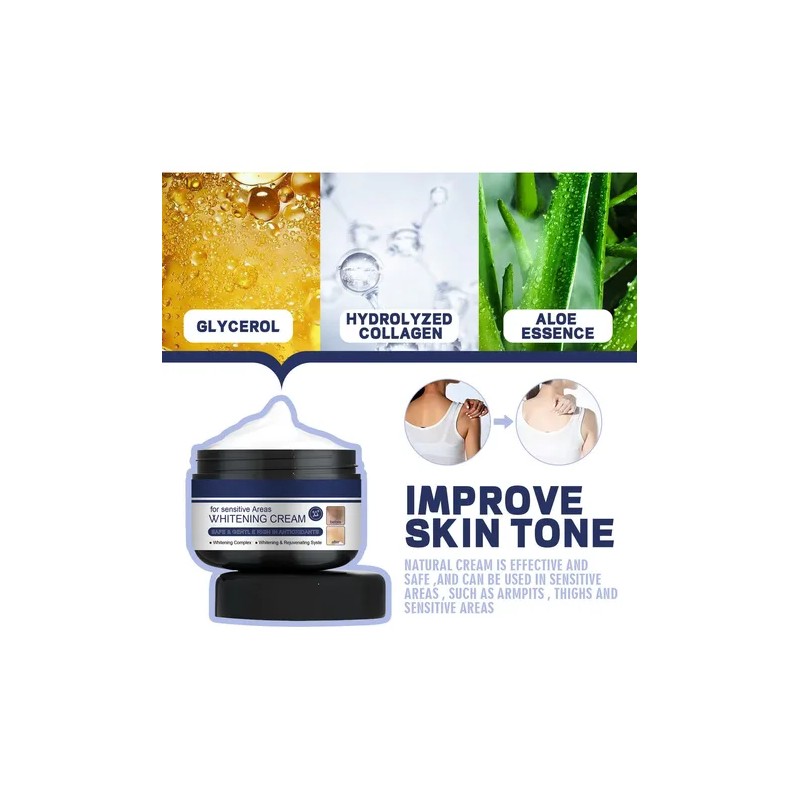 Crema Hidratante Para Axilas F, Codos, Rodillas, Rostro Feme